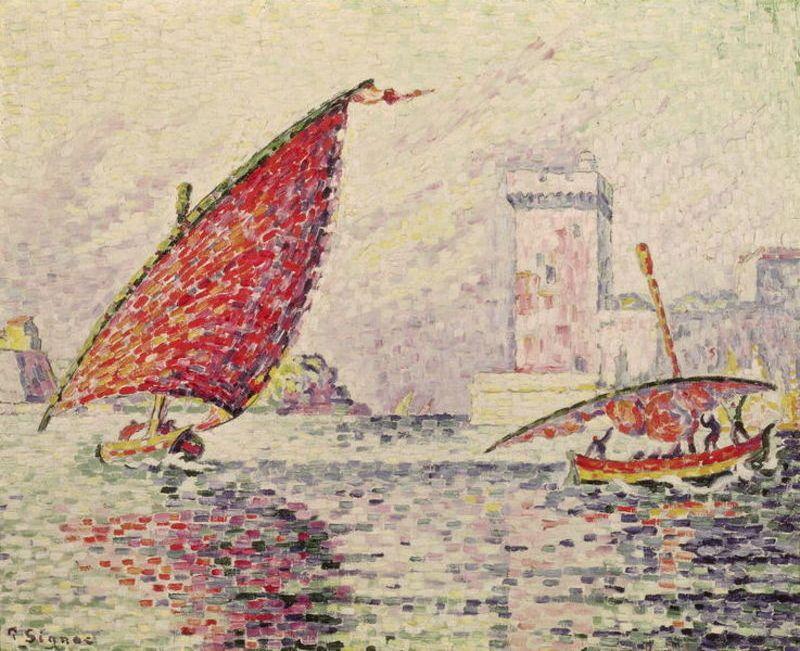 Paul Signac Fort Saint-Jean, Marseilles